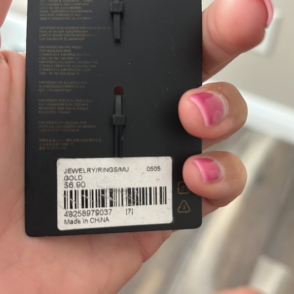 Set of rings and knuckle rings - Picture 4 of 5